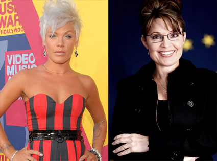 Pink, Sarah Palin Pink, Sarah Palin